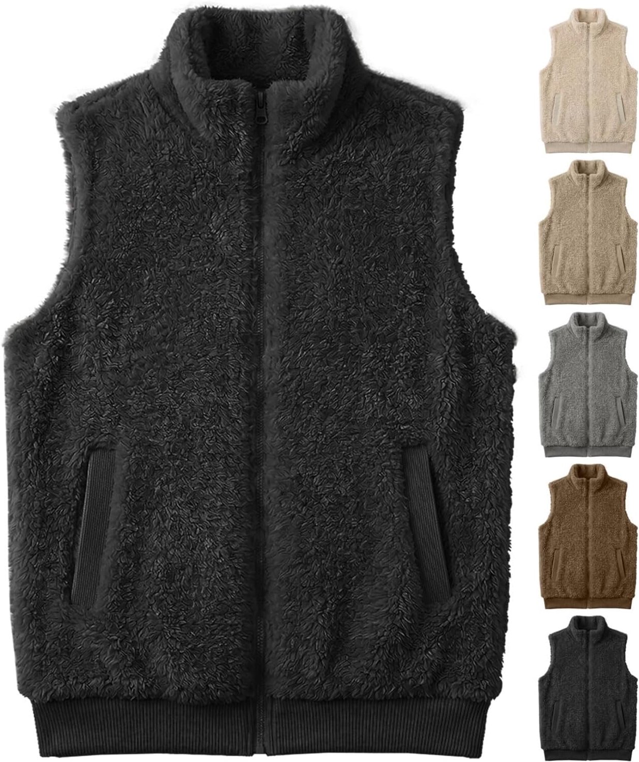Fleece vest voor herfst en winter