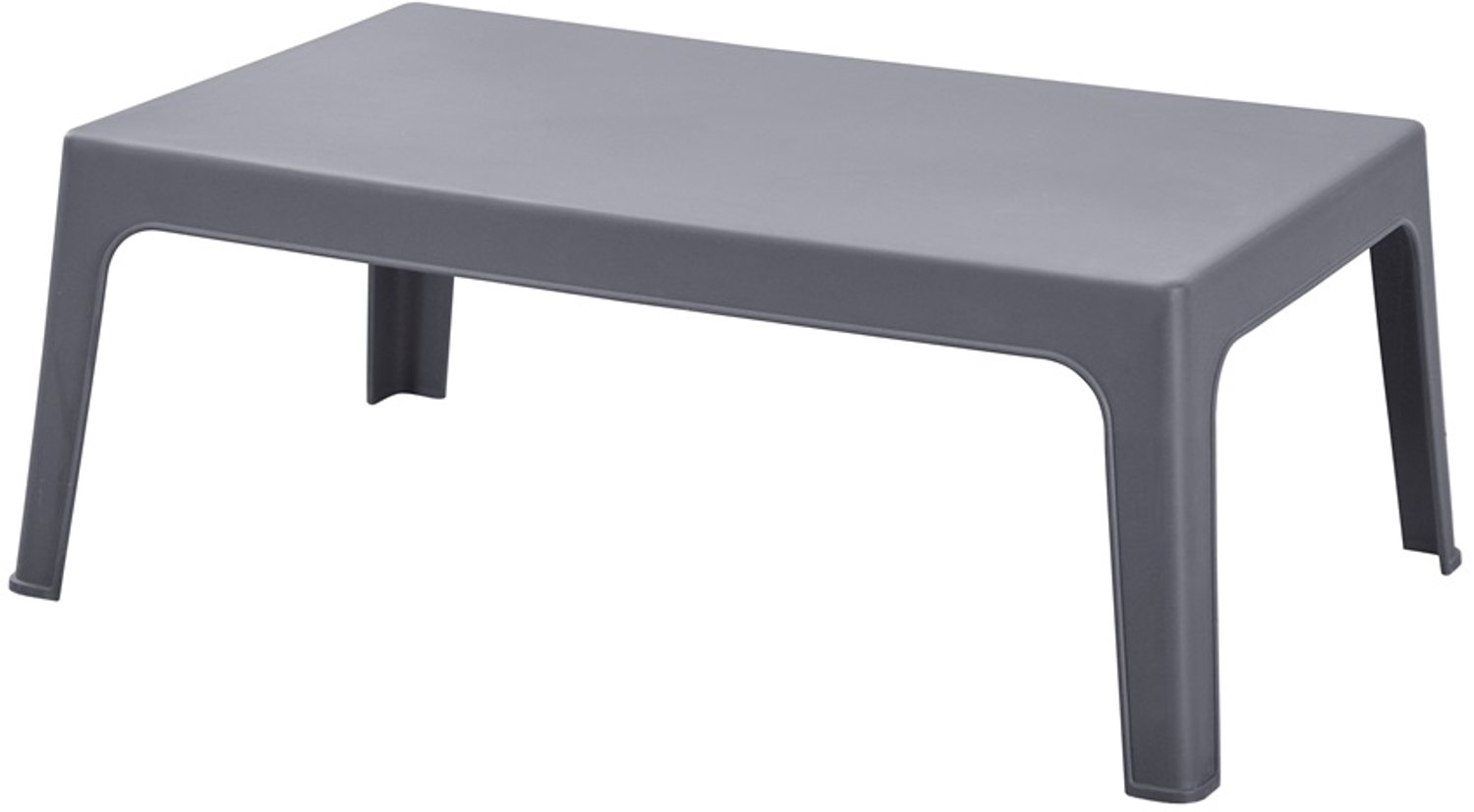 Leitmotiv - Salontafel Recreo - Grijs - 99x59,5x40 cm