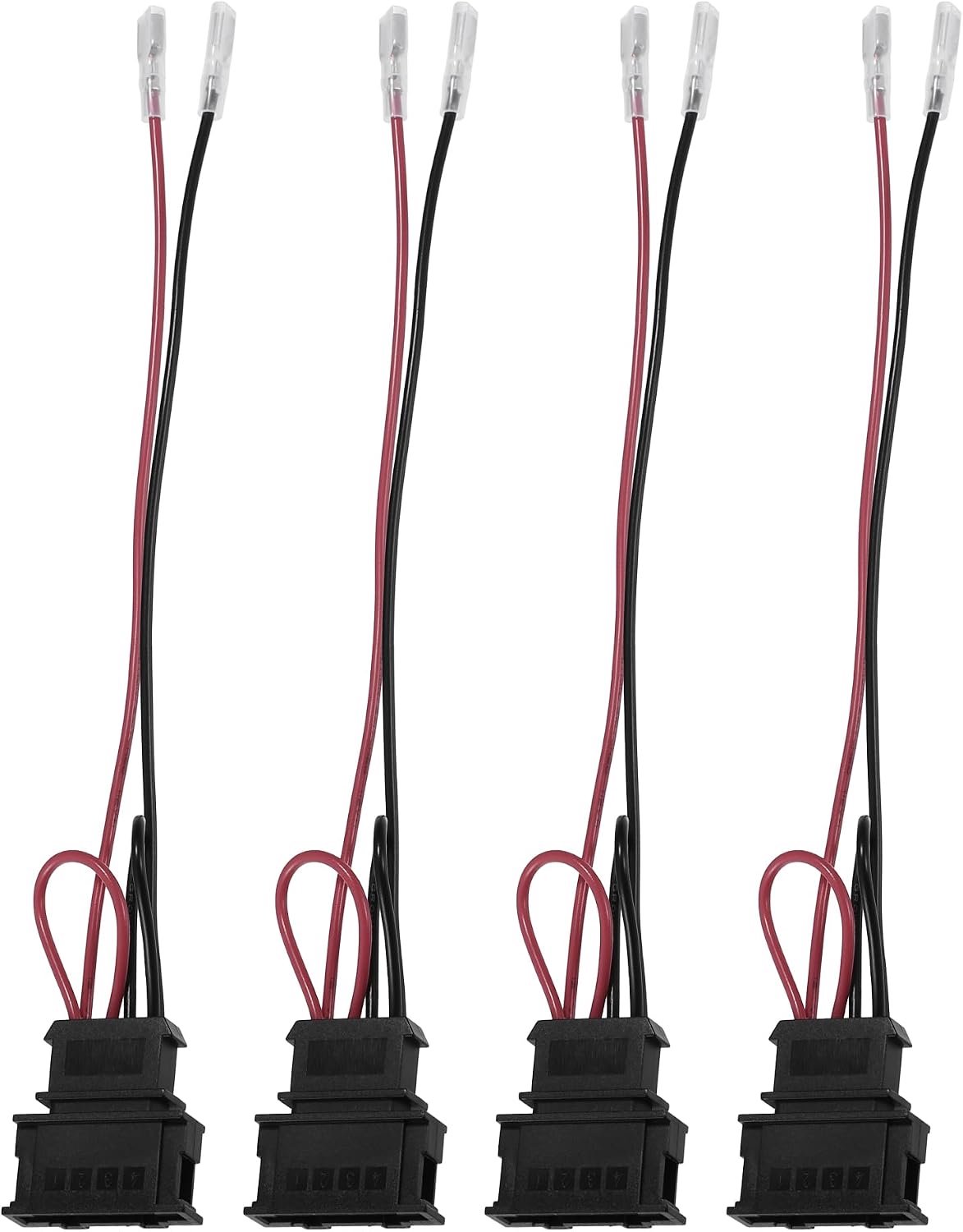 luidsprekerconnector-adapter 4 stuks - voor VW Passat 96-03 - geschikt voor meerdere modellen - eenvoudige installatie - m-winkel