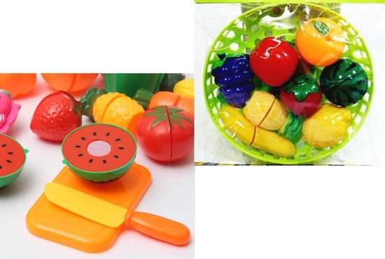 Speelgoed Fruit En Groente Kunststof Plastic Voor Kinderen Jongens En  Meisjes | Ieder... | bol.com