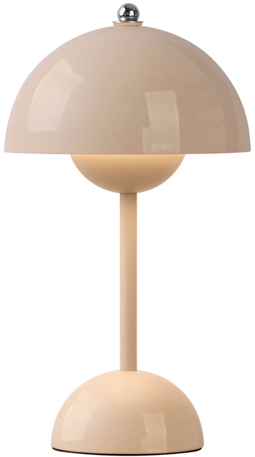 Nachtlampje - Oplaadbaar - Beige - Retro - 1.5W van Giftdecor — afbeelding 2