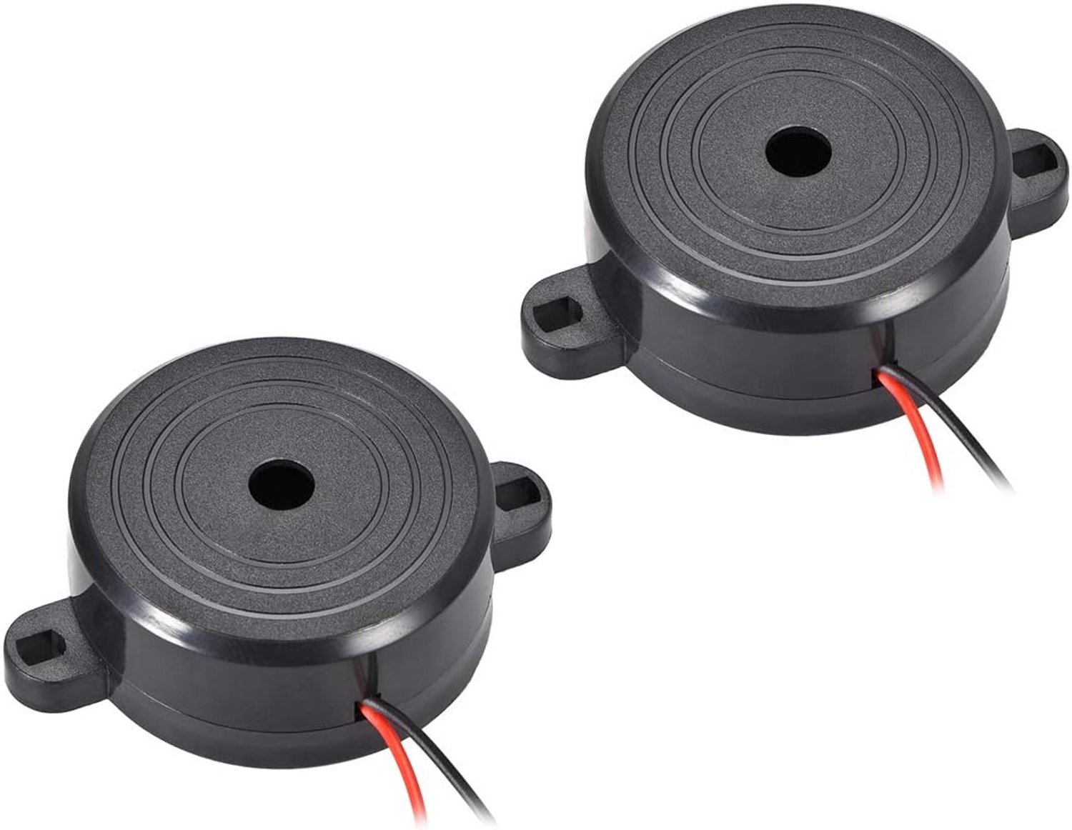 actieve elektronische zoemer 2 stuks - 50 mm montagegat - 90 dB muziek alarm - eenvoudig aan te sluiten - ServiceTopper