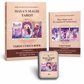Tarot Set Compleet – 78 tarotkaarten + 2 tarot cursusboeken (rechtop & omgekeerd) Deel 1 en deel 2 – Maya Magie (Nederlands)
