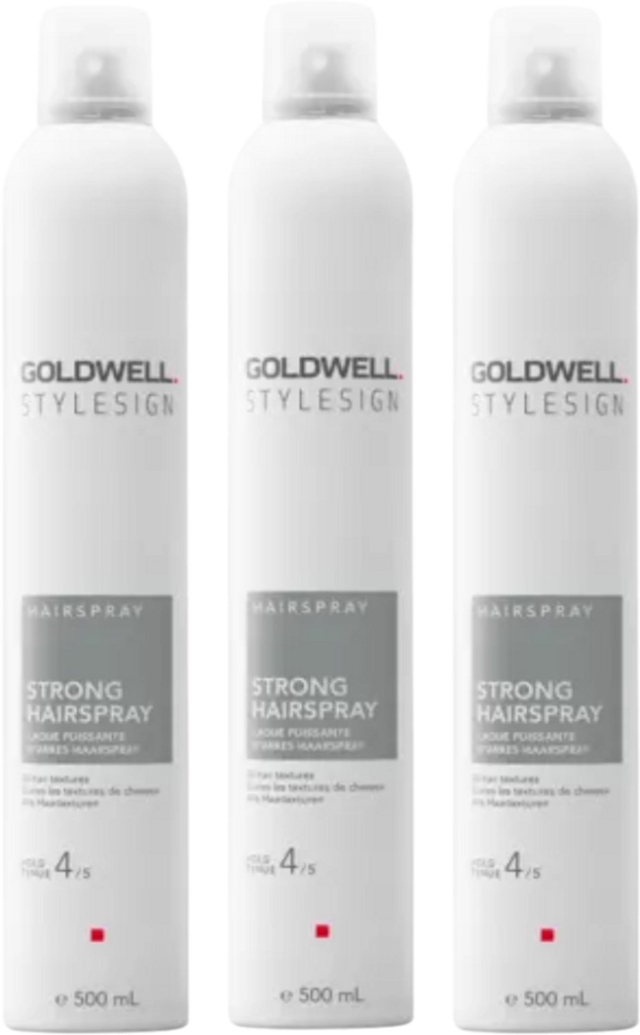 Goldwell StyleSign Strong Hairspray Triple Set – 3x500ml