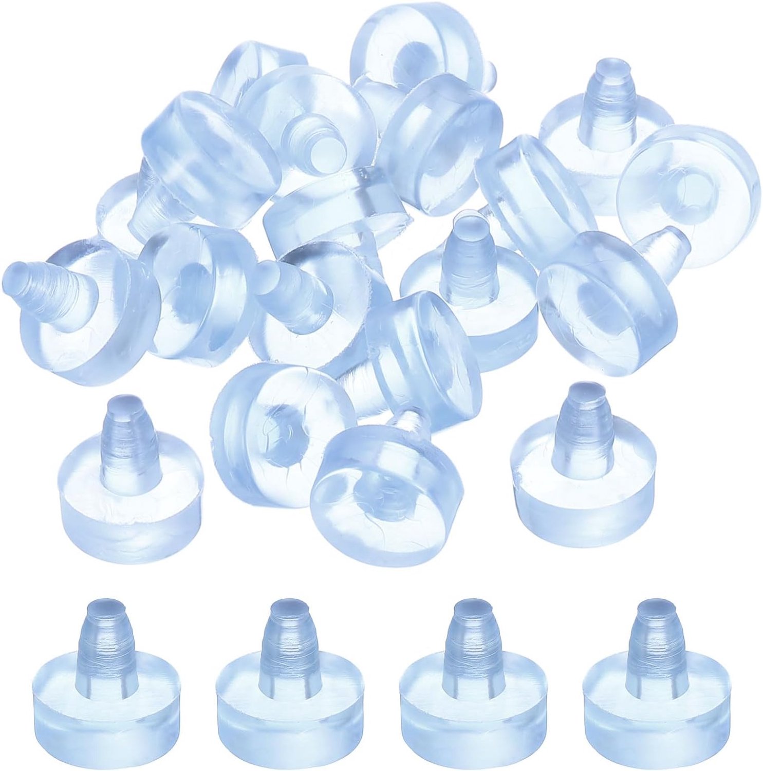 Tafelbladbuffer 36 stuks - 6 mm rubberen buffer - antislip tafelafstandhouders - ideaal voor terrasmeubels m-winkel - m-winkel