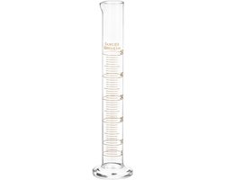 Maatcilinder 50 ml - borosilicaatglas - dikke wand - eenvoudig gieten - ServiceTopper