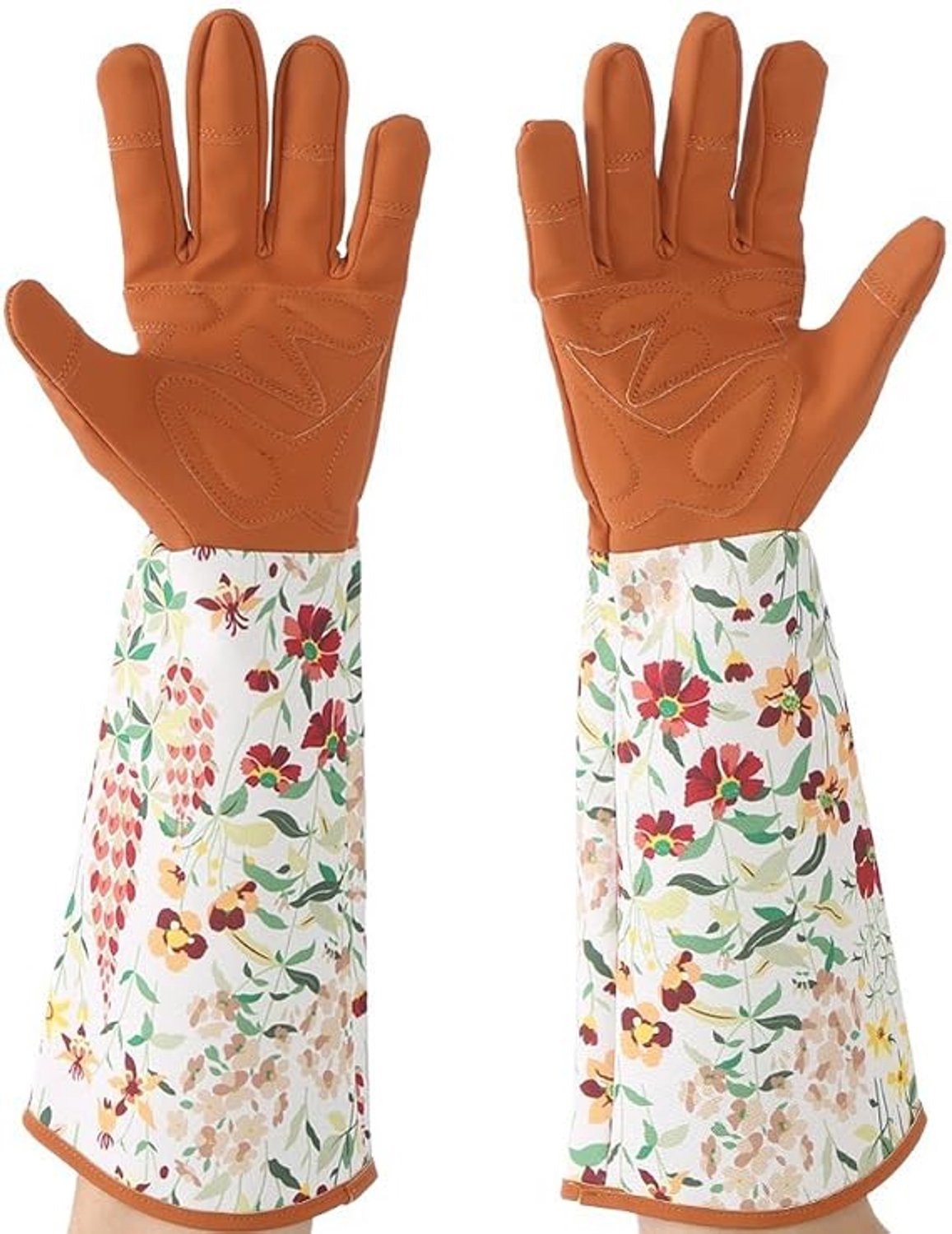 Tuinhandschoenen voor het snoeien van rozen – Doornbestendige en prikbestendige lange tuinhandschoenen ter bescherming van handen en armen (voor dames)
