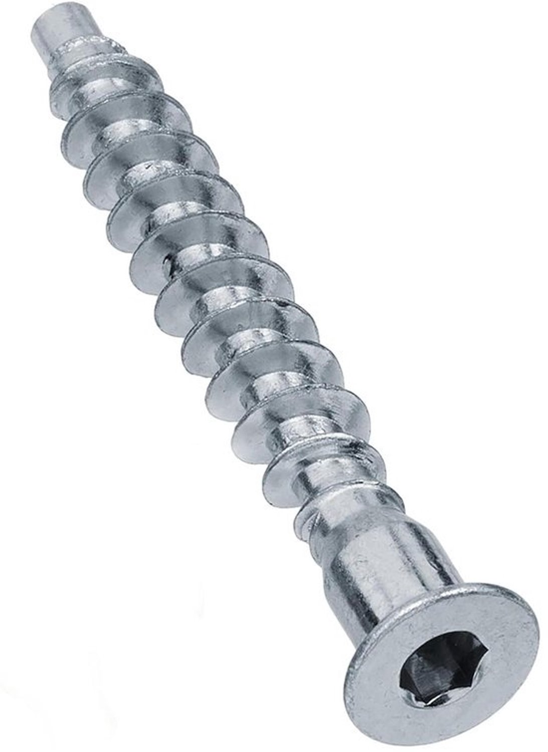 Bevestigingsschroeven - Montageschroeven Meubels - Meubels Monteren - Verzonken Kop - 5mm x 70mm - Zilverkleurig