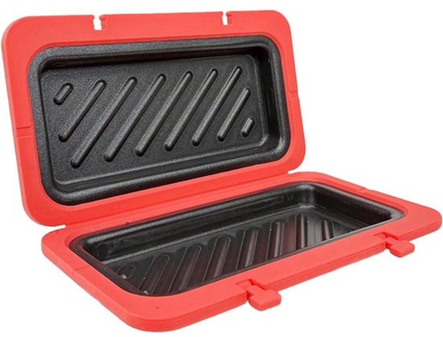 Sandwich Maker - Tosti Grill - Snelle Maaltijden - Magnetron Verwarmend - 19 cm - Rood