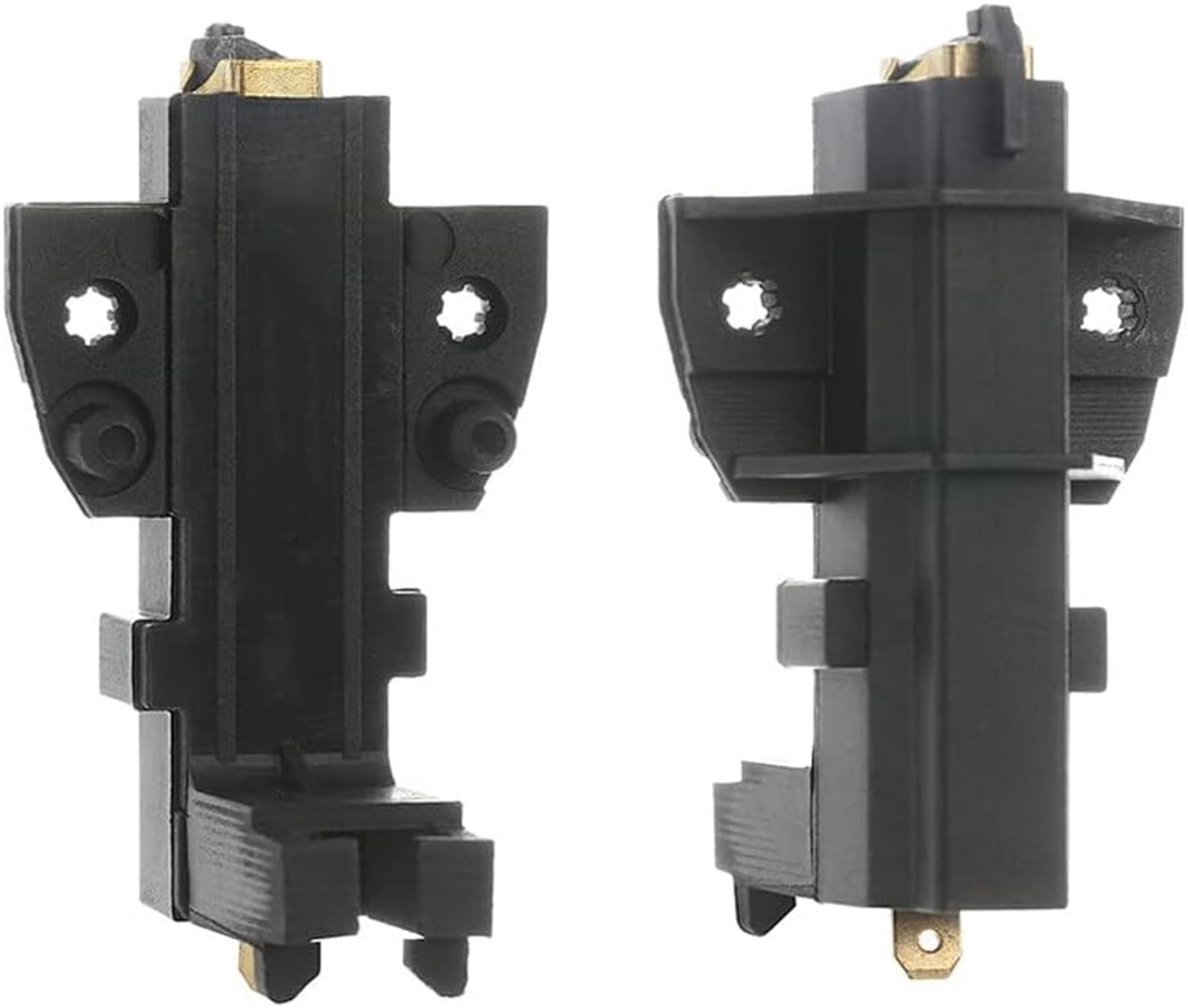 Carbonborstels 2PCS 5x13.5 - Duurzaam - Uitstekende elektrische geleiding - Vervangingsonderdeel voor wasmachines - ShopVlot