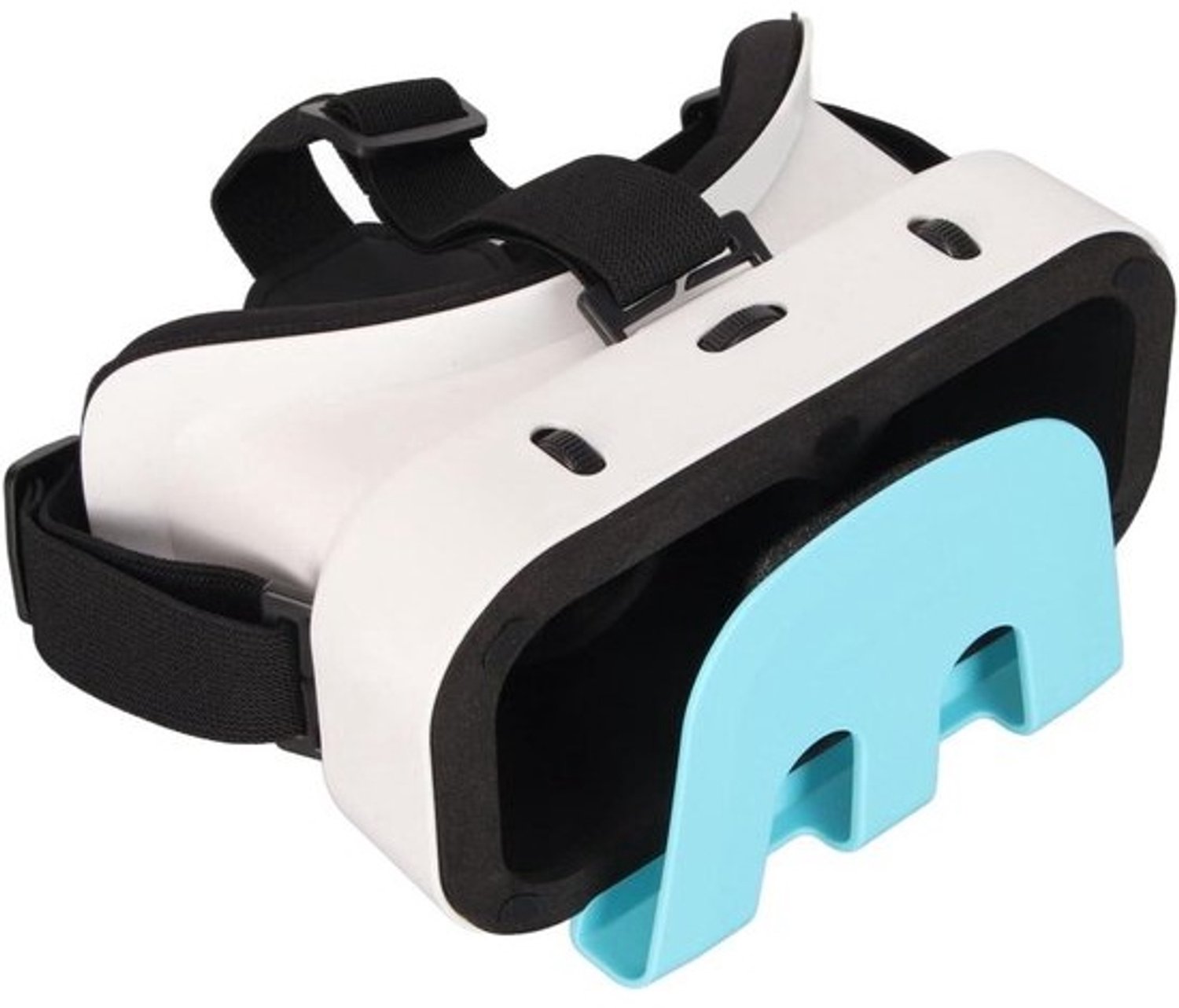 Virtual Reality Headset - VR Bril - Games Ervaren - Verstelbare Lens - 18 x 14 x 10 cm - Zwart