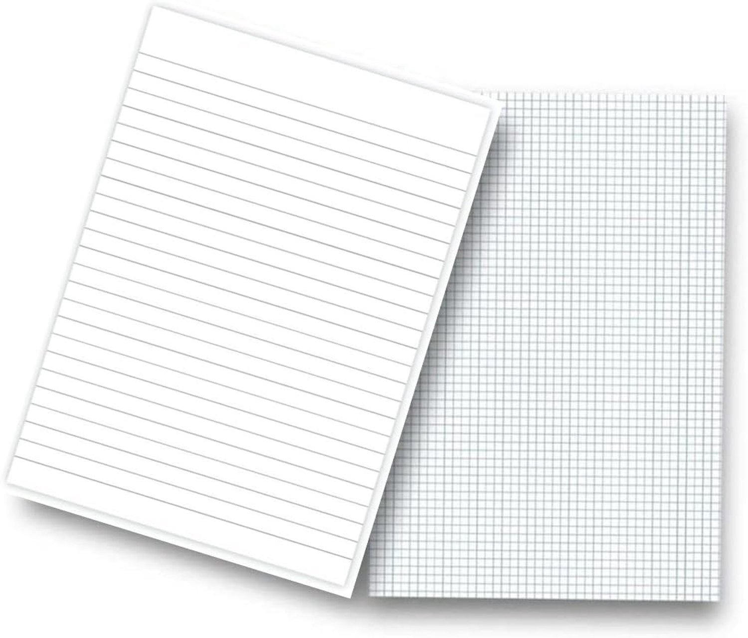 Kantoorpapier Set - Wit - 40 Vellen - Hoogwaardige Liniatuur - Voor School en Kantoor