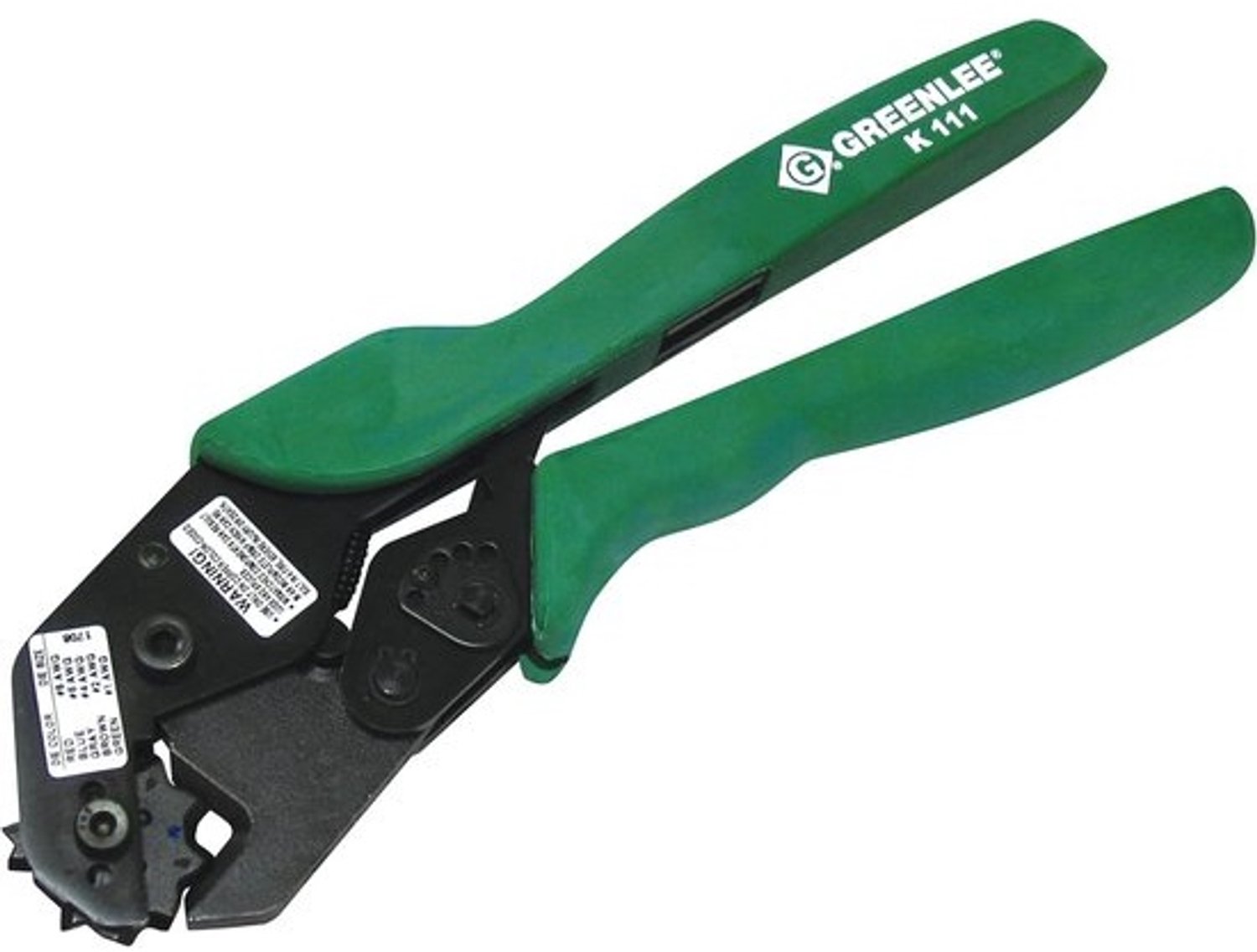 Krimptang - Krimpgereedschap - Elektrische werkzaamheden - CSA UL gecertificeerd - 10 inch - Groen