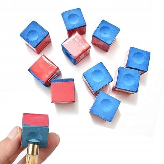 Blauwe Keu Krijt voor Biljart - Huis & Cadeau — afbeelding 3