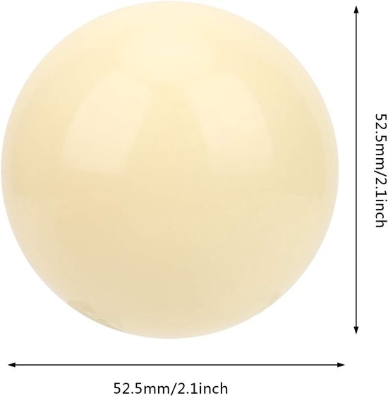 Merkloos Snooker Ballen Set - 22 Stuks, 52,5mm, Toernooi Kwaliteit — afbeelding 5