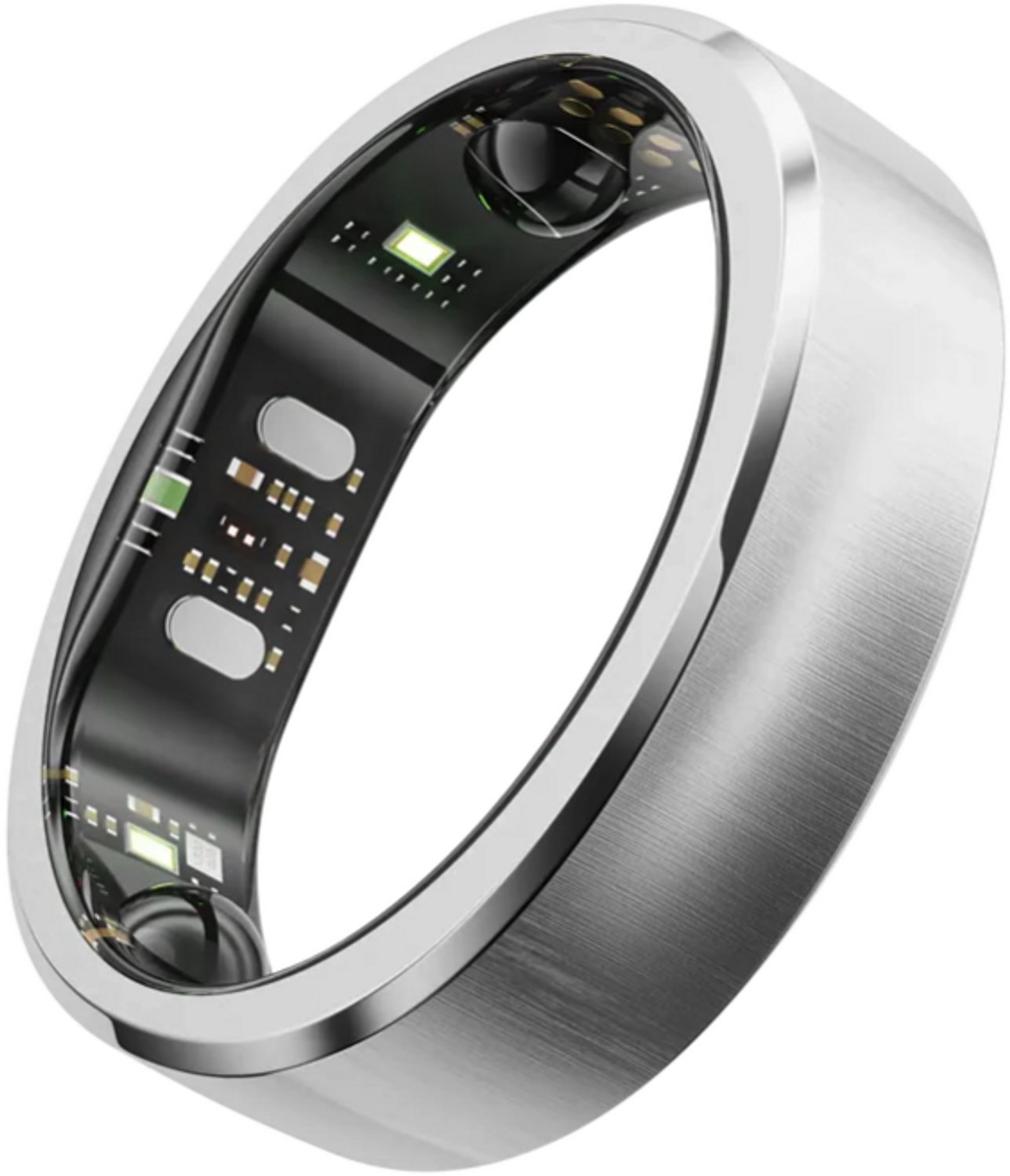Ringconn Smart Ring Gen3 - Maat 13# - Kleur: Brushed Silver