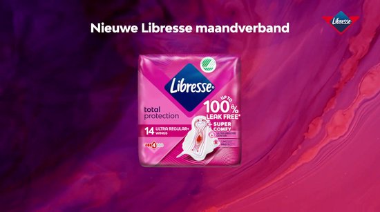 Libresse Ultra Long Wing Maandverband - 8x22 stuks - Voordeelverpakking