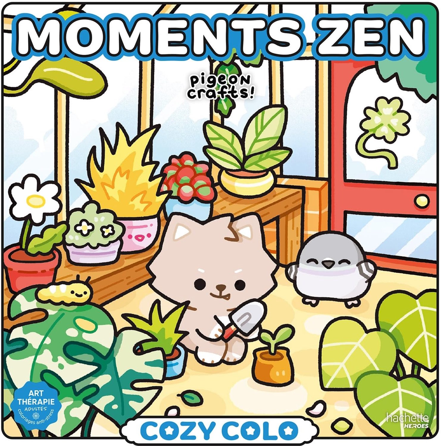 Cozy Colo - Moments Zen (rustige momentjes) - Hachette Heroes - Cozy kleurboek
