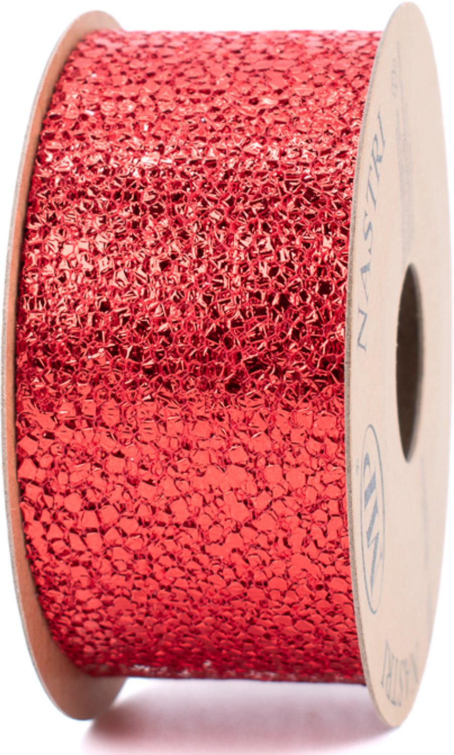 Kerstlint - rood - 40 mm x 20 meter - breed cadeaulint