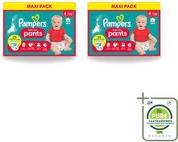 2 x Pampers - Baby-Dry Pants - Luierbroekjes - Maat 4 (9-15 kg) - Extra Droog - 90 Luiers - Grootverpakking - Vaatwasstrips - Baby Luier - Droge Luier - Luier 9-15 Kg - Luier Voor Baby - Luier Tegen Lekken