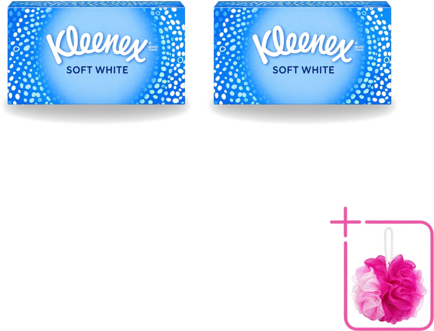 2 x Kleenex - Tissues - Soft White - 70 Tissues - Bulkverpakking - Kleenex Tissues - Tissue