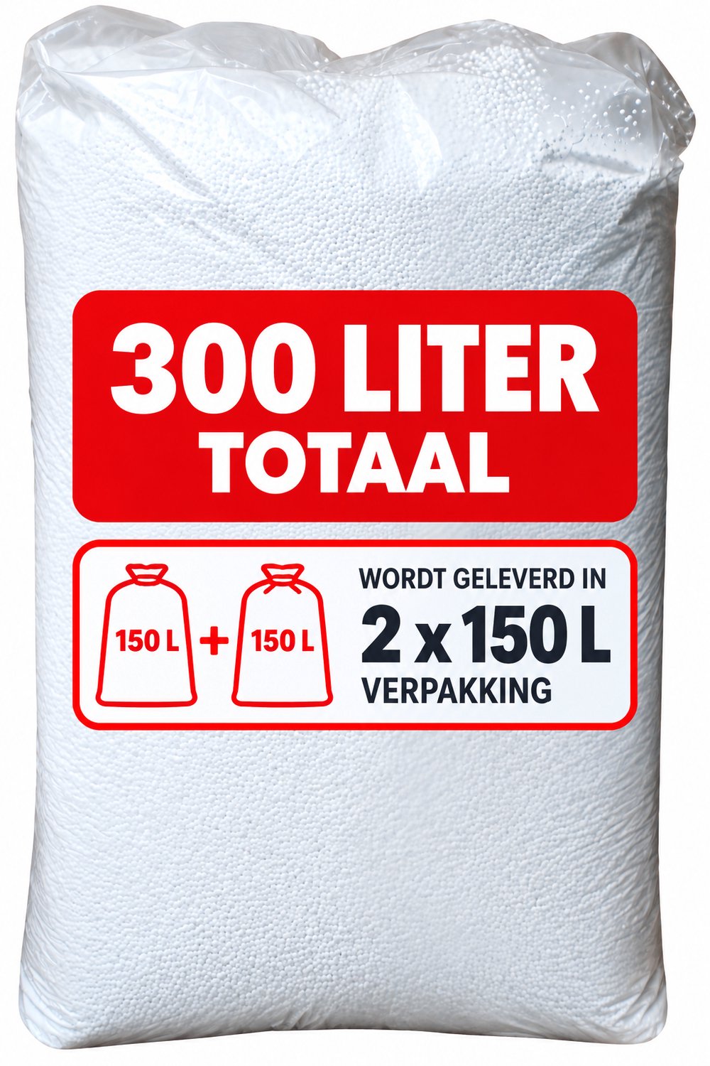 A- kwaliteit Rovul 300 liter gerecyclede EPS Korrels navulling zitzak zitzakvulling