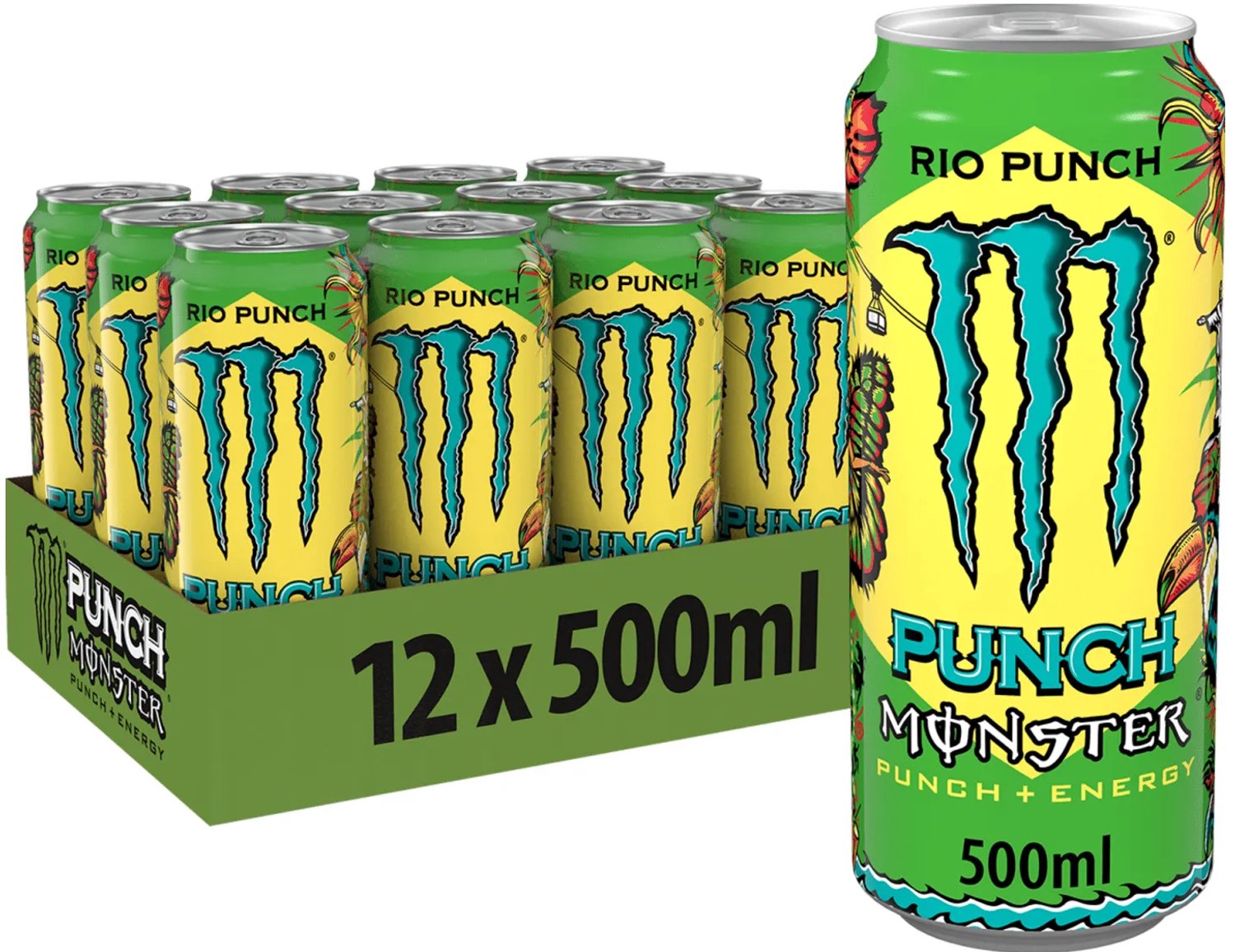 Monster Energy Juiced Rio Punched 12 x 500 ml