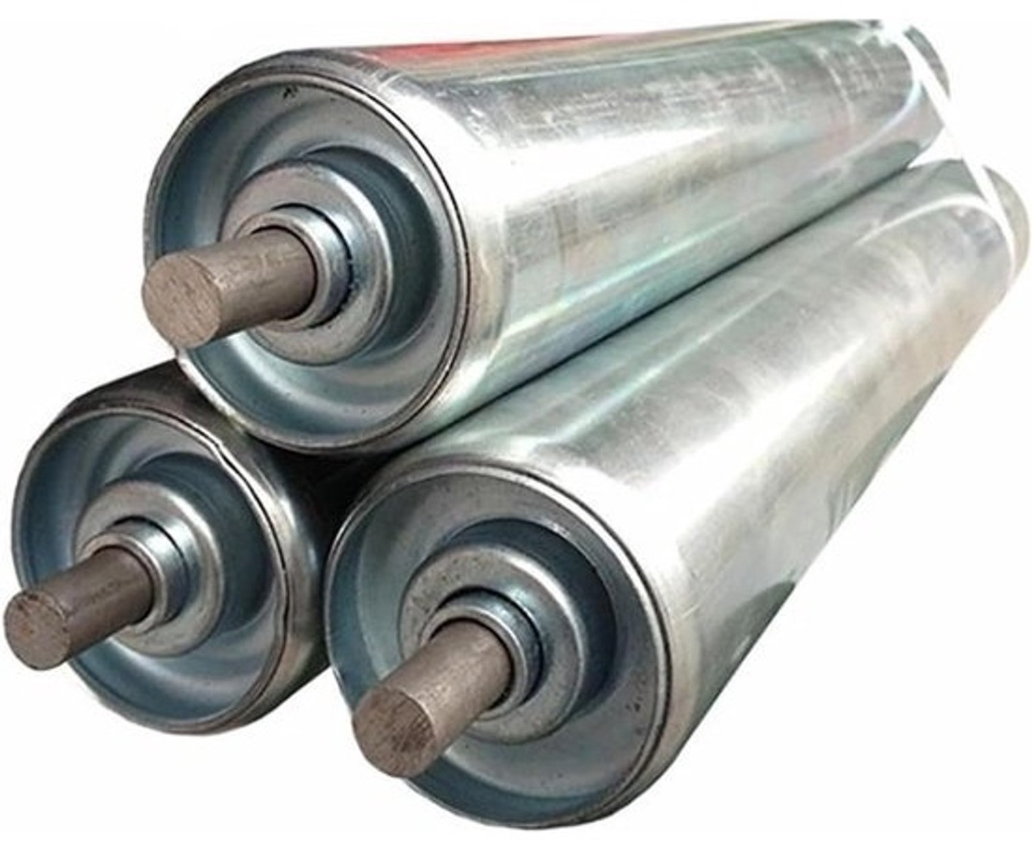 Doe-het-zelf Rollenbaan - Vervangingsrollen Materiaaltransport - Materiaal Verplaatsen - Roestvrij Staal Stille Werking - 600 mm Lengte - Zilver