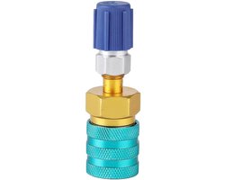 Air conditioning socket, R1234YF to R134A quick adapter at the bottom coupling car air conditioning socket