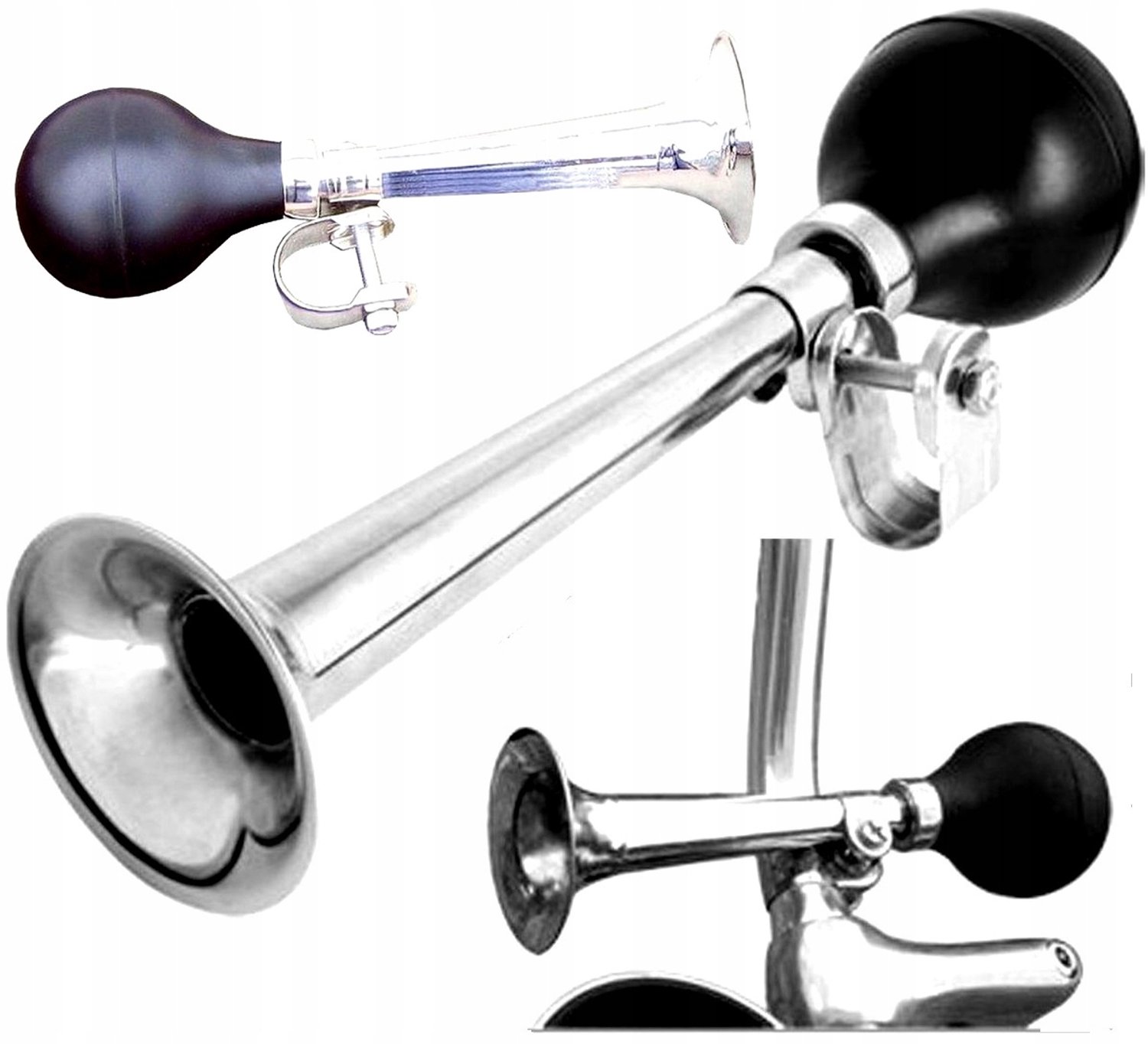 Dunlop Fiets Tuba Hoorn - Luid Geluid voor Fiets & Scooter