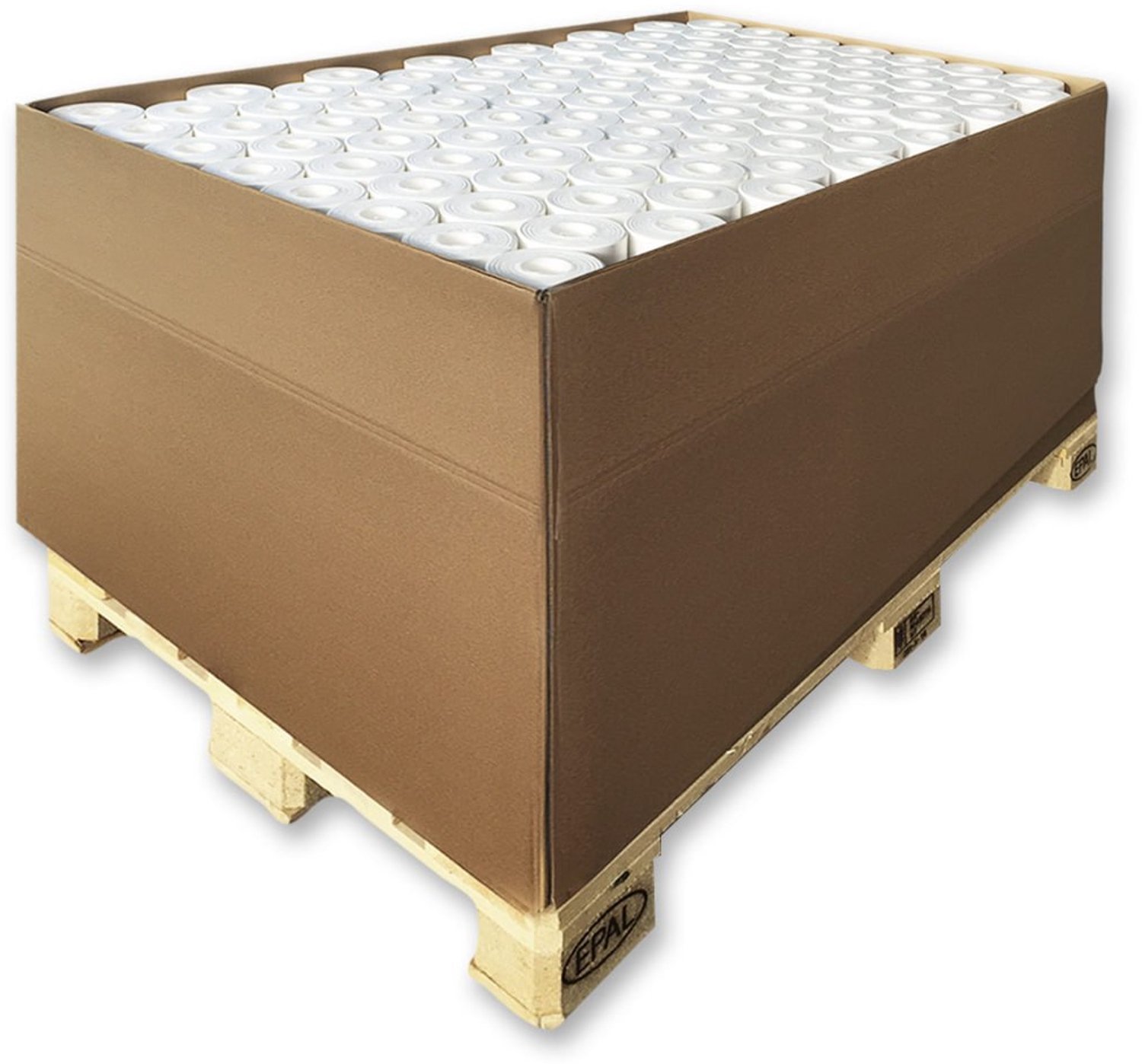 Vliesbehang overschildbaar 150 g Profhome PremiumVlies Renovatievlies glad wit vliesbehang voor wand en plafond 80 rollen 2000 m2