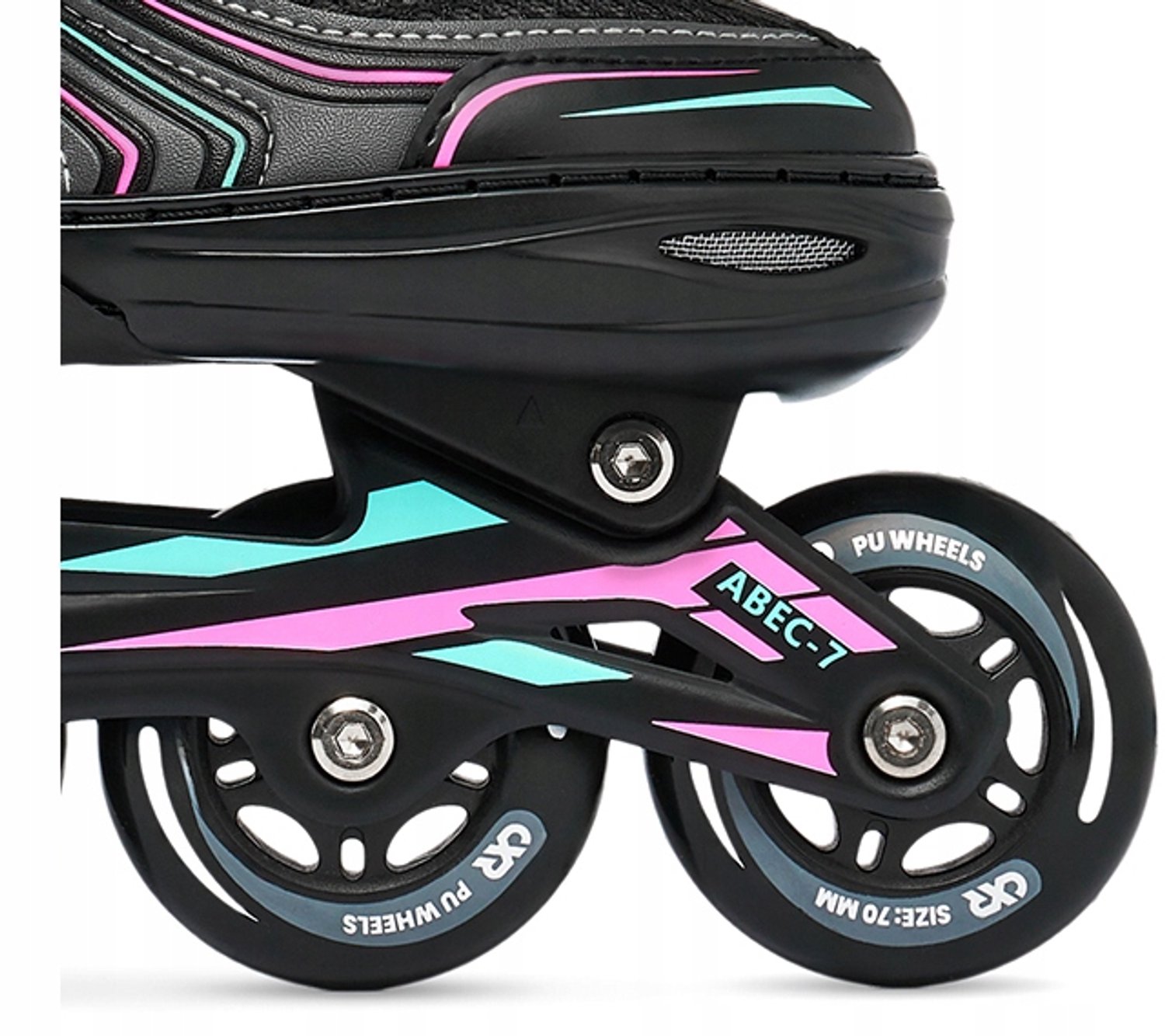 Verstelbare Skates CROXER Optima ABEC7 Roze