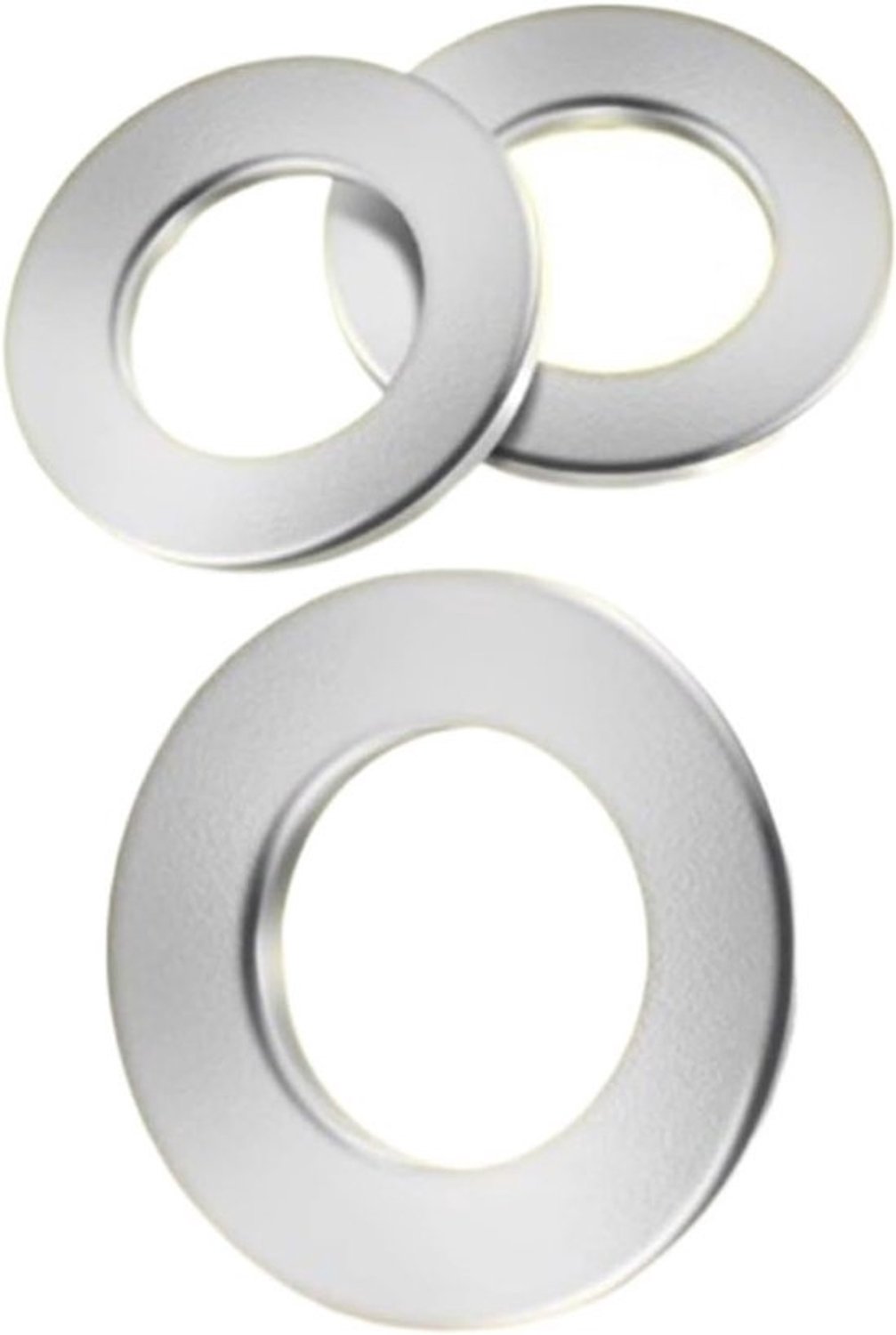 Zaagblad Ring - Reductiebus - Metaal & Hout - Set van 10 stuks - Diverse maten - Zilverkleurig