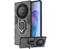 Mobiel hoesje Honor Magic 5 Lite - Shockproof armor - 360° draaibare standaard - Bescherming tegen vallen - ShopVlot