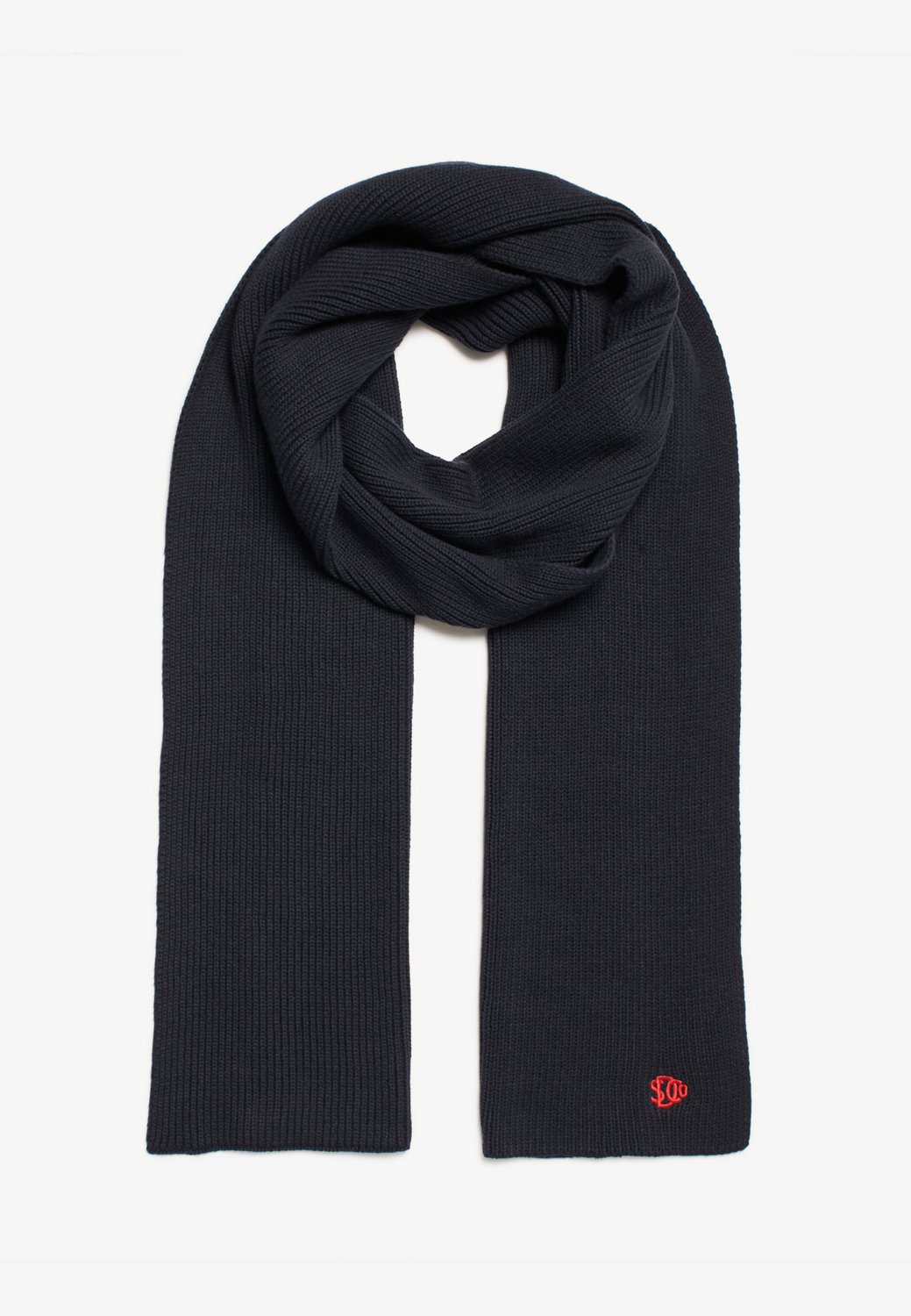 Superdry Sd Logo Knitted Sjaal Zwart Man