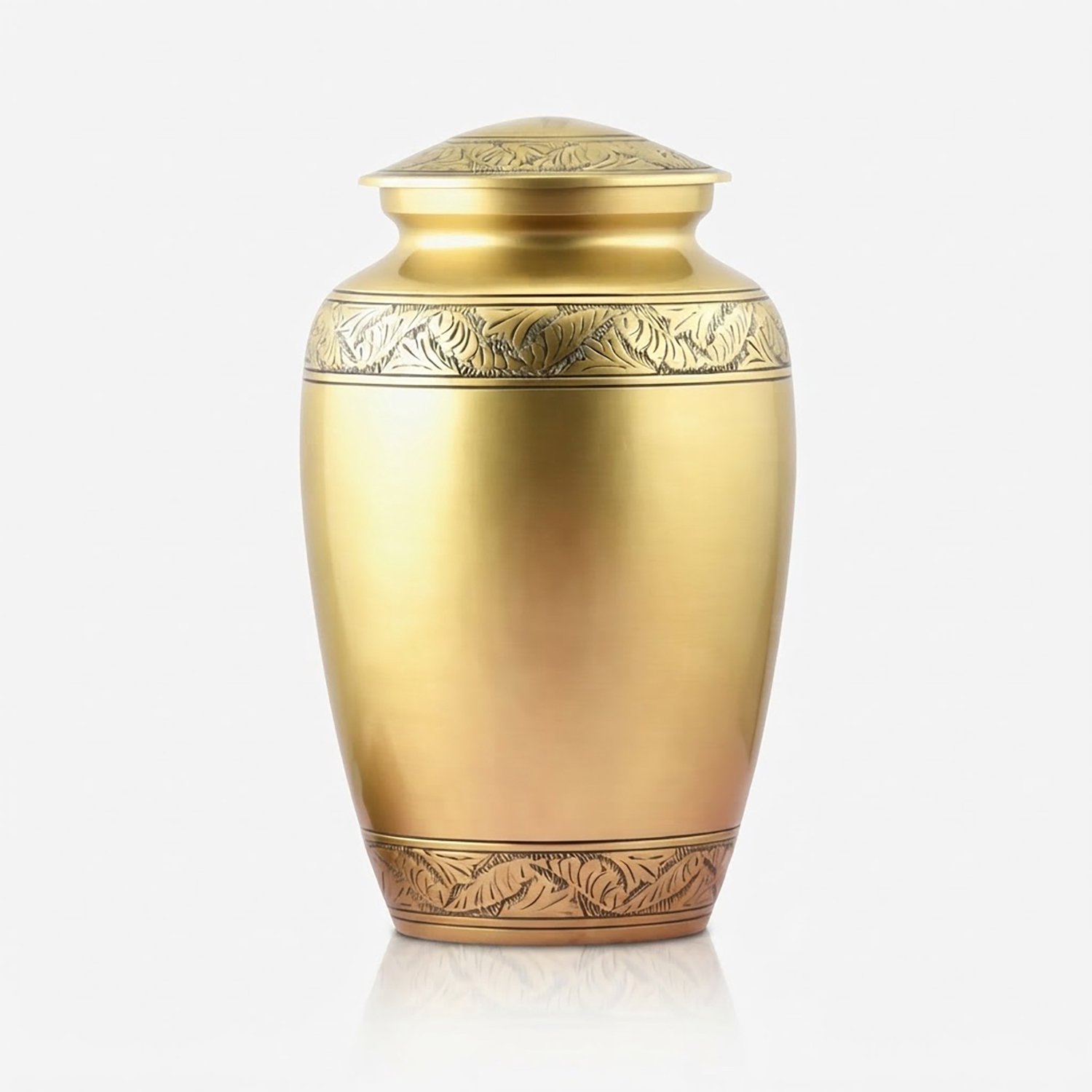 Akerz Urn Goud - 3.5 Liter - Crematie Urn - Voor Huisdieren of Menselijk As - Crematie As - Urn - Begrafenis