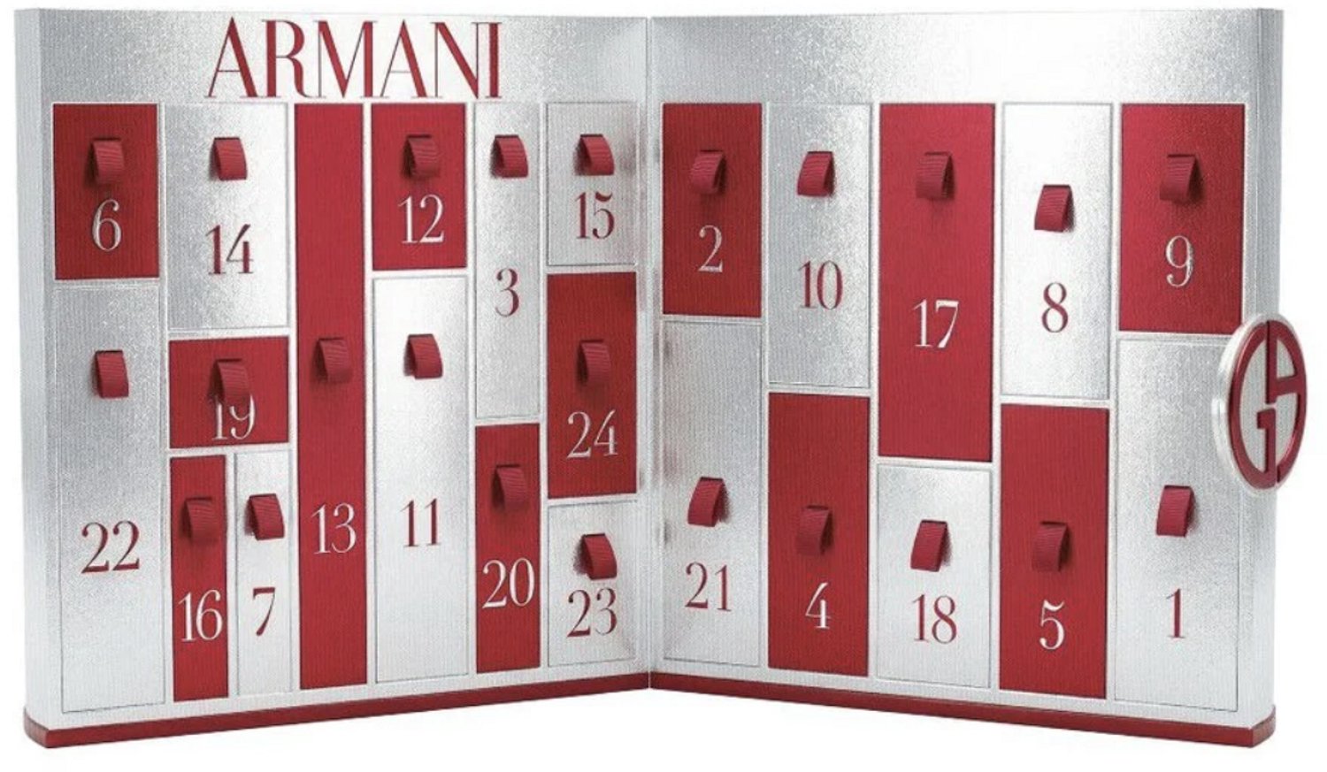 Luxe Armani Adventskalender - Make-Up - Cosmetica - Mini parfum - Voor Haar - Kerstcadeau - Aftelkalender - Feestdagen - Geschenk – foto 4