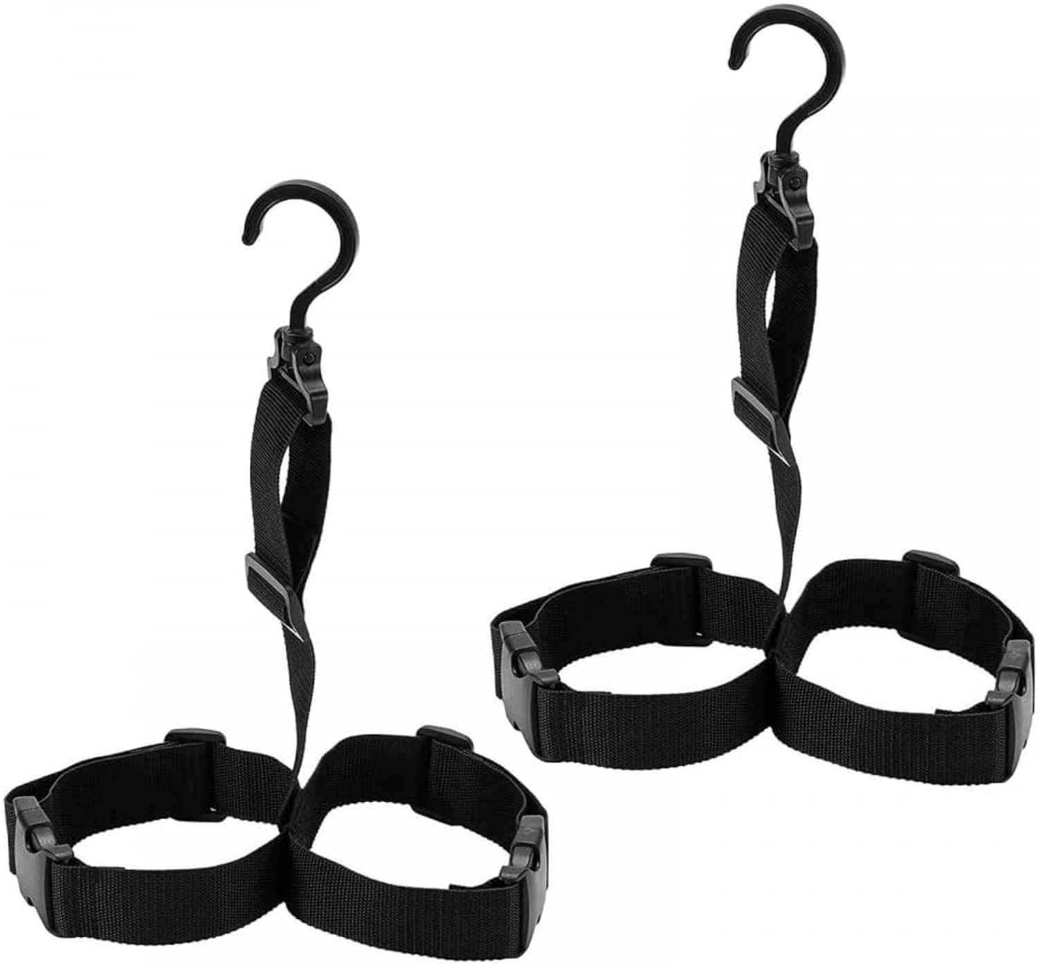 SnelShoppen - Set van 2 Vislaarzen Hangers, Verstelbare Waders met 360° Draaibare Haak voor het Droogmaken van Waders, Ideaal voor Vissers en Outdoor