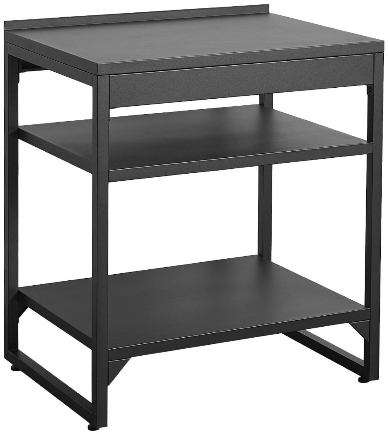 sweeek - Stalen buitenkeuken 2 planken l80cm - kea
