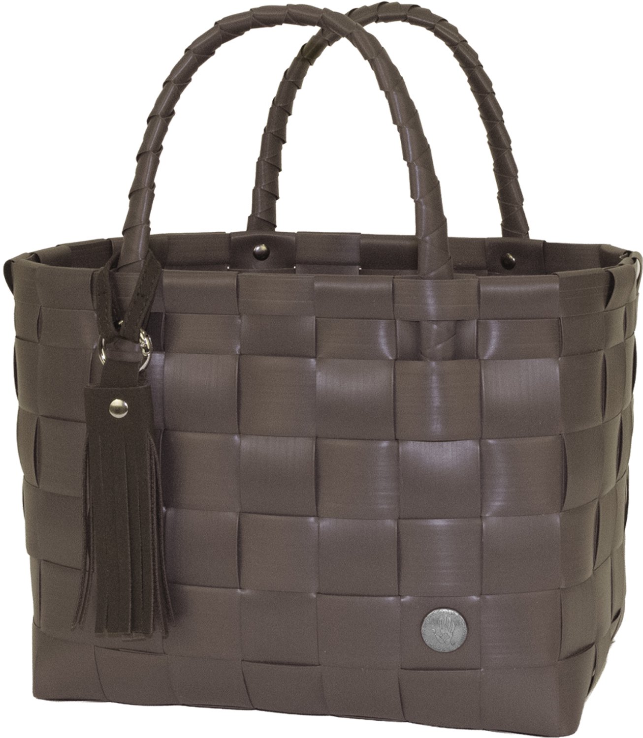 Handed By - Handtas - Shopper - City Bag - Tas - Werktas - Lunchtas - Kantoortas - Kwastje/tassel - Bruin - cedar brown