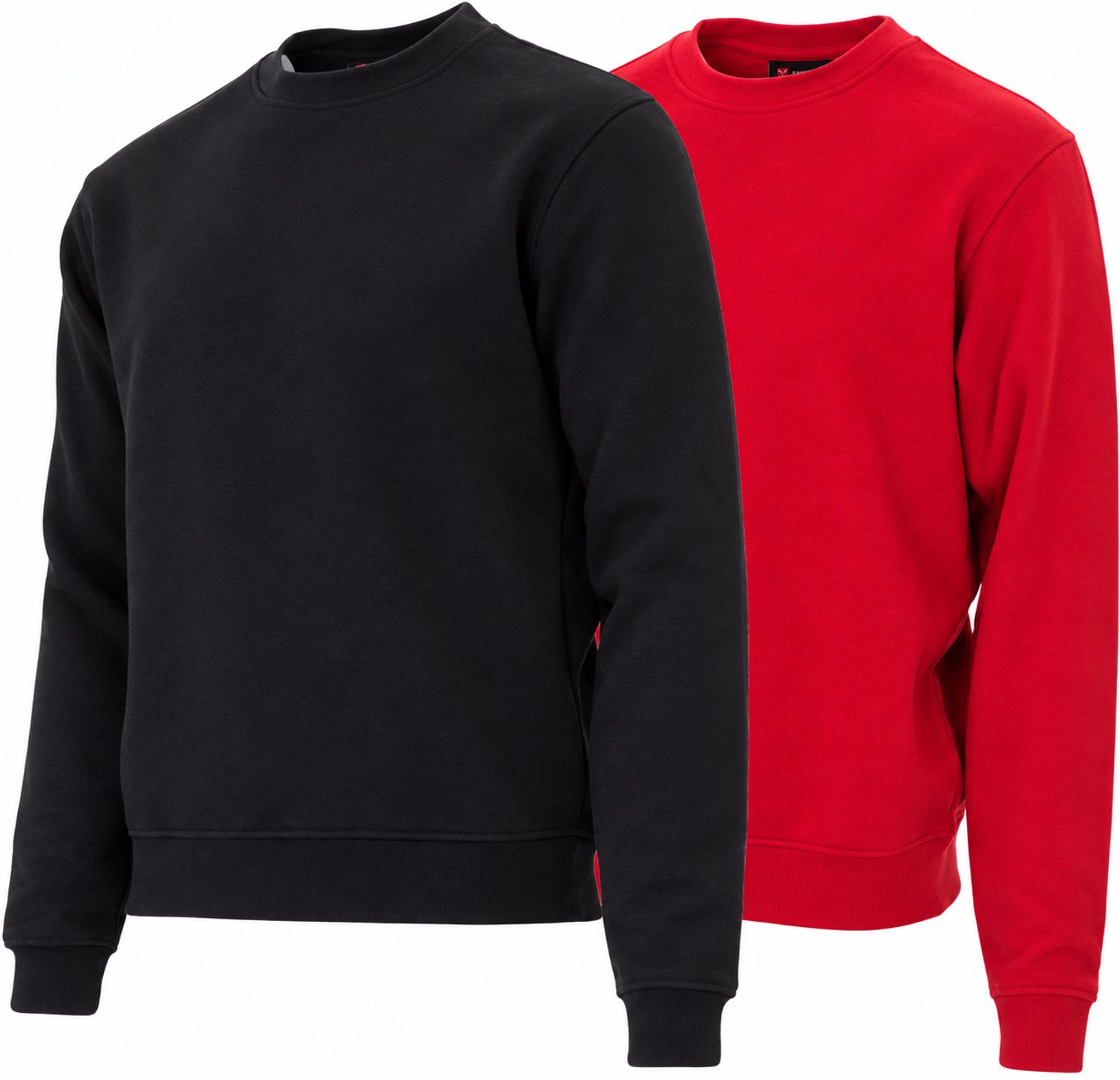 Sweaters Heren – Set van 2 – – Ronde Hals – Lange Mouwen Rood