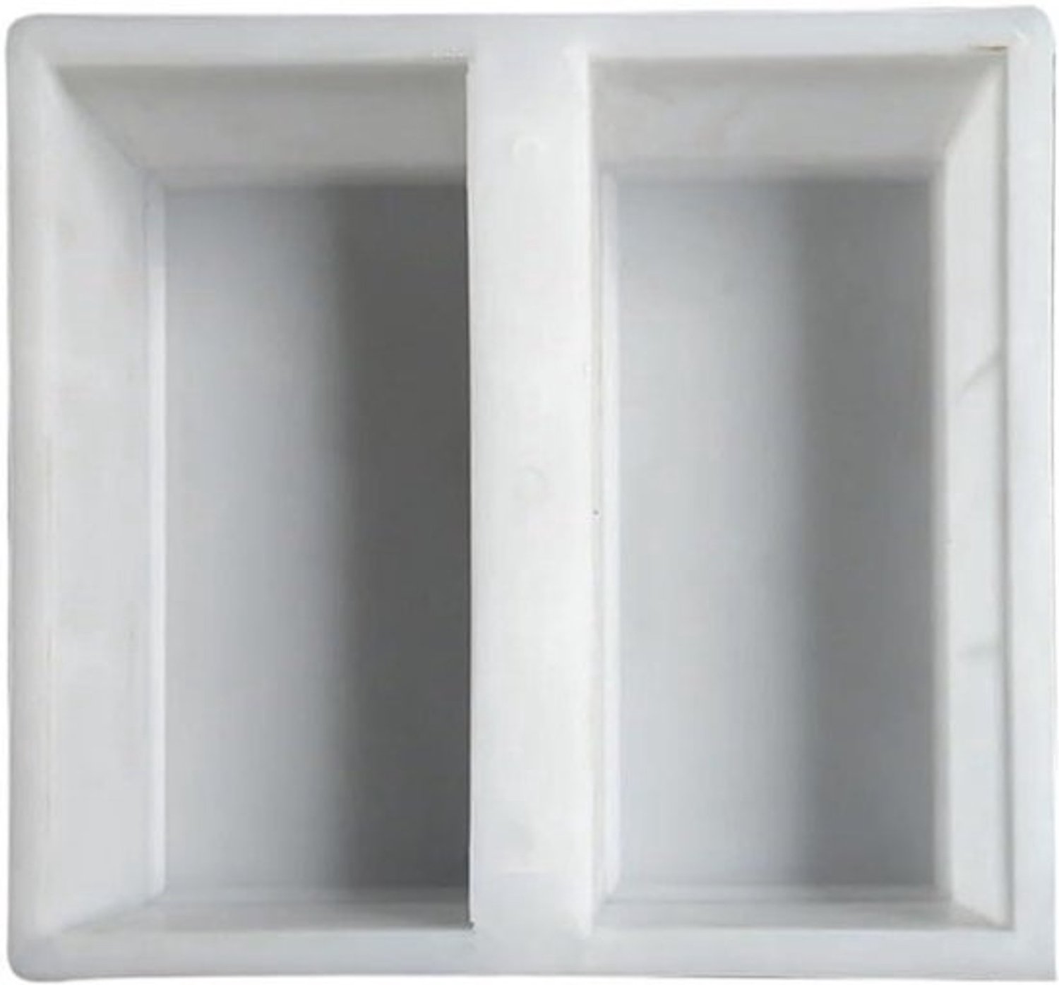 Betonnen bestratingsmal - Vorm voor padmal - Voor het maken van tuinpaden - Herbruikbaar plastic - 40 x 20 x 8 cm - Zwart
