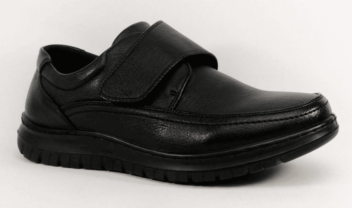 Mode-mania Heren Velcroschoen | Zwart | Maat: 45