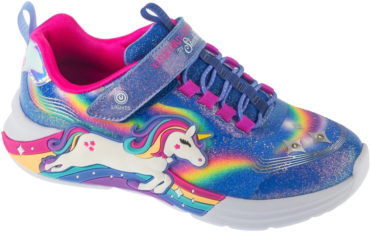 Skechers Unicorn Chaser Schoenen Blauw EU 34 Meisje