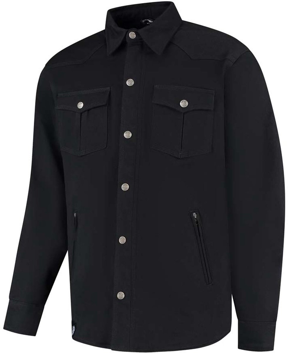 Rusty Stitches Dean Fleece Tech Motorfiets textieljas -