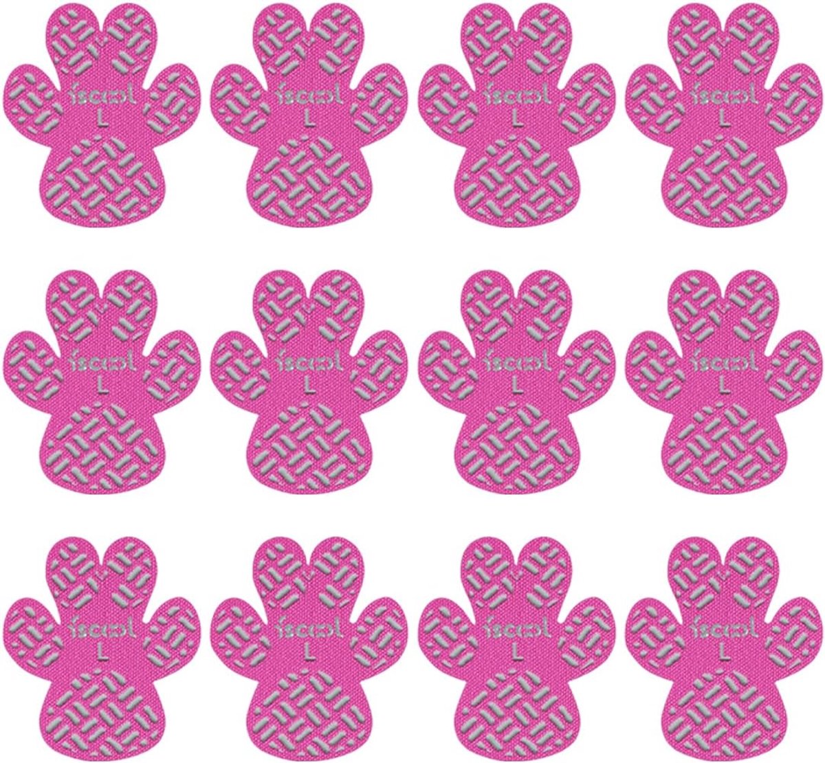 Hondensokken voor honden, 12 stuks, pootbescherming voor honden, antislip, siliconen gel, voor binnen, voorkomt brandwonden bij buitenactiviteiten