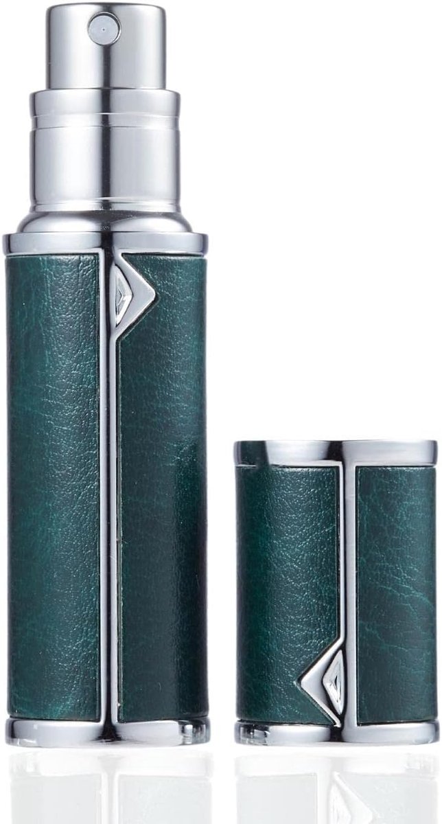 Parfumverstuiver, mini-parfumspray, draagbare parfumfles, lege spuitfles voor reizen, 5 ml, YB-groen