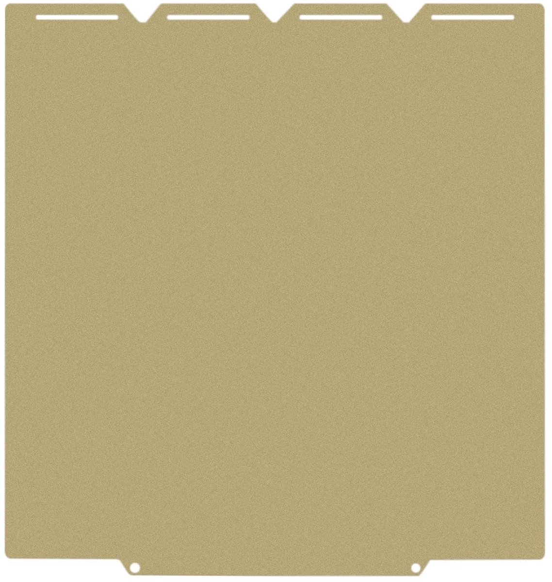 Gouden PEI bouwplaat voor Snapmker U1, gestructureerde PEI-plaat, drukbedplatform, veerstaal, flexibele plaat voor Snapmker U1, 276 x 293 mm