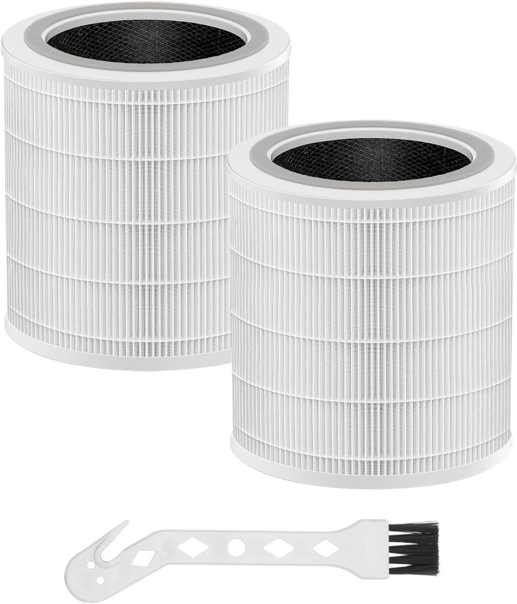 Filters voor Levoit Core 400S luchtreiniger, 3-in-1 H13 HEPA-filter & actieve koolfilter met voorfilter en actieve koolfilter Core 400S-RF pollen voor mensen met een