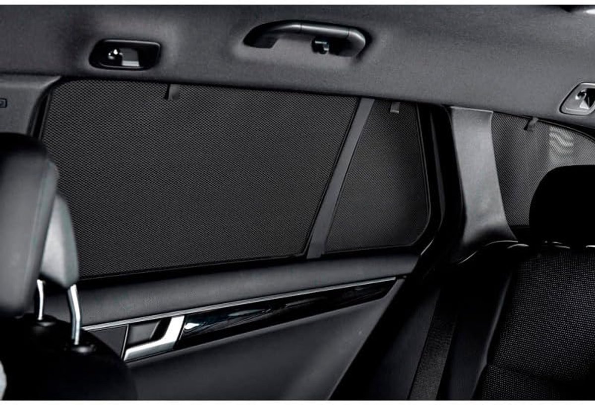 Car Shades (achterportieren) compatibel met Jaecoo J7 2024- (2-delig) Pasklare Auto Zonwering